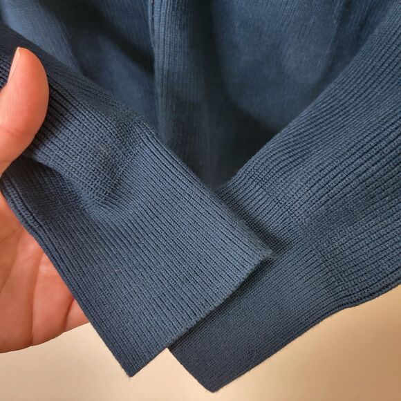 Aritzia Babaton Cardigan Sweater Womens XS Ribbed V-neck Classic buttons - Picture 7 of 12